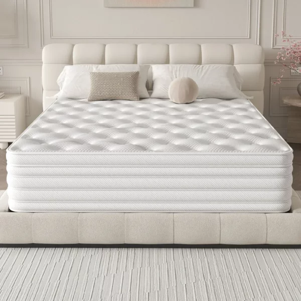 DEWINNER Matelas à Ressorts Ensachés